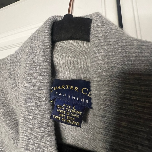 Charter Club 100% Cashmere Turtleneck Sweater - Picture 6 of 9